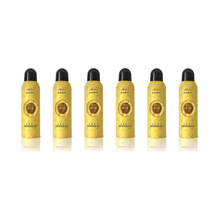 Load image into Gallery viewer, 6-Pack Oud Body Spray Deodorant Oriental 200ml by Oudlux