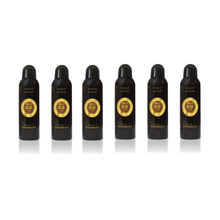 Load image into Gallery viewer, 6-Pack Oud Body Spray Deodorant Majestic 200ml by Oudlux