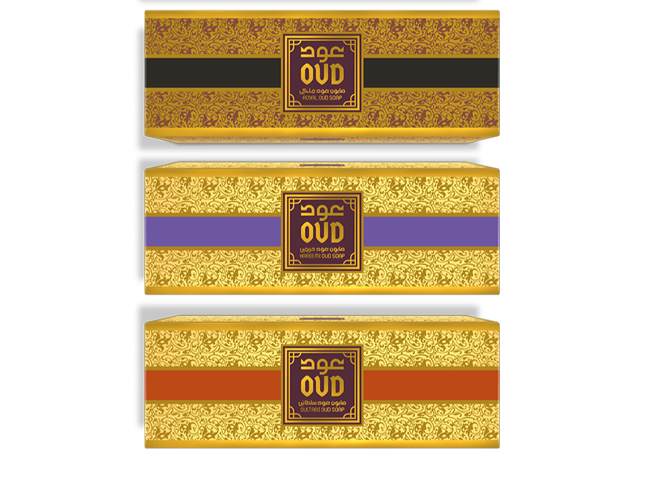 Oud Soap Bars (3 Pack 125g) 3 Scents Collection by Oudlux