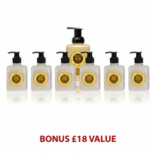 Load image into Gallery viewer, 6 Pack - Hand &amp; Body Wash Royal Oud 300ml by Oudlux Including ***FREE Oud Original Foaming Hand Wash Soap 500ml***
