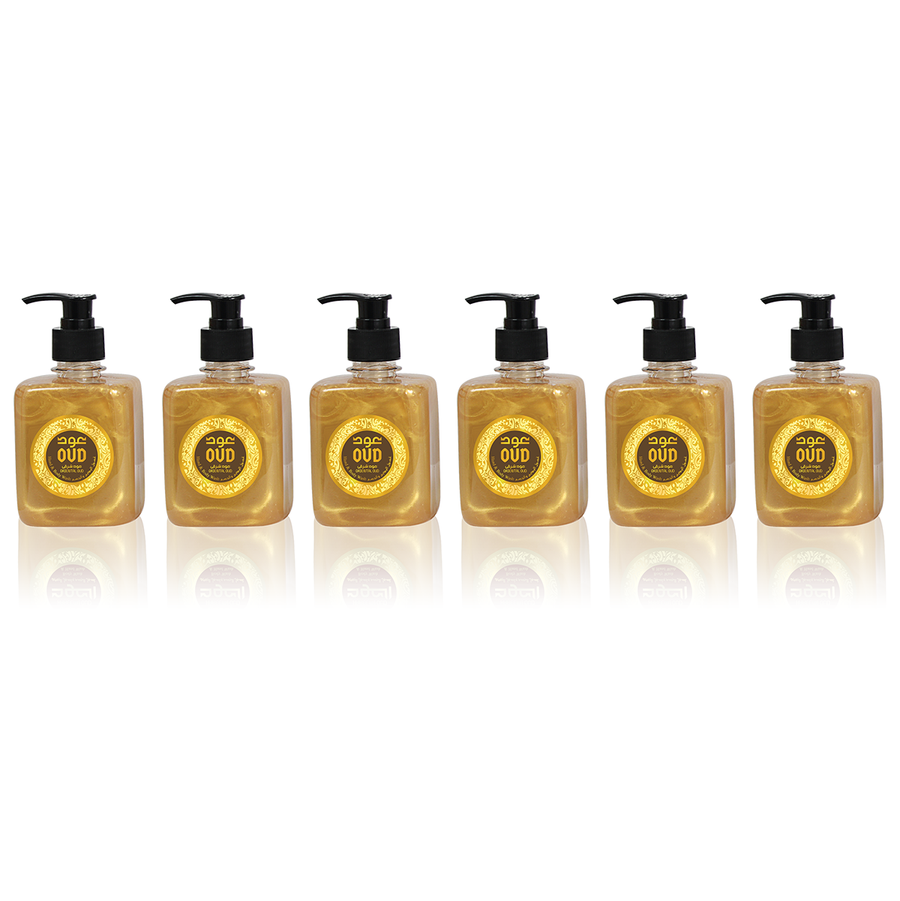 6 Pack - Hand & Body Wash Oriental Oud 300ml by Oudlux