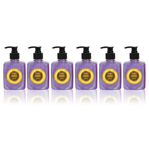 6 Pack - Oud Hand & Body Wash Hareemi 300ml by Oudlux