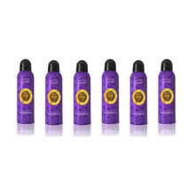 Load image into Gallery viewer, 6-Pack Oud Body Spray Deodorant Hareemi 200ml by Oudlux