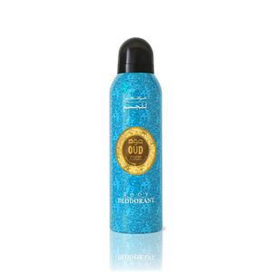 6-Pack Oud Body Spray Deodorant Musk 200ml by Oudlux