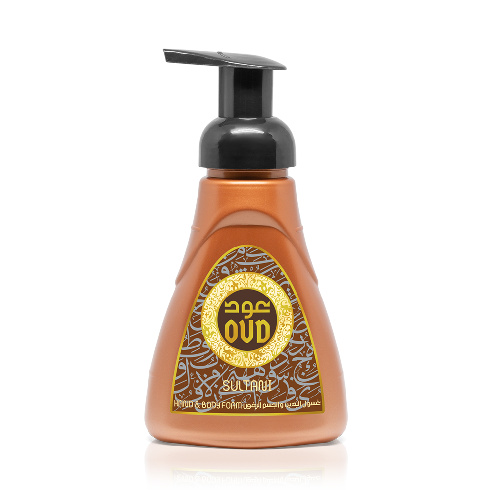 Oud Sultani Hand & Body Foam Soap 300ml by Oudlux