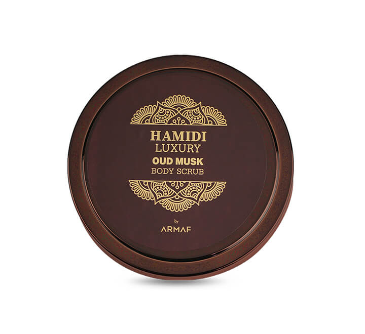 LUXURY OUD MUSK BODY SCRUB 250ML